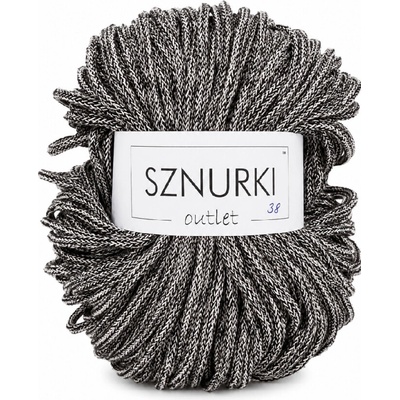 Bobbiny Sznurki outlet - 5mm Sznurki - 5mm: Brown melange