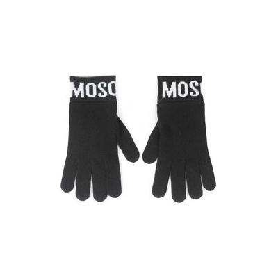 Moschino Дамски ръкавици 65232 m2357 Черен (65232 m2357)