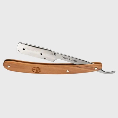 Böker Barberette Olive Wood Shavetta na holení