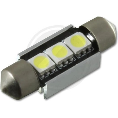 Interlook LED C5W 3 SMD 5050 studená bílá CAN BUS 39mm