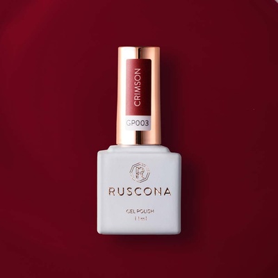 Ruscona gel lak CRIMSON 003 11 ml