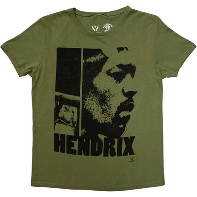 Jimi Hendrix Let Me Live Khaki Green S Дамски Риза (JHXTS15LK01)