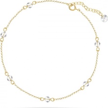 Spark Řetízek na nohu zlatý se Swarovski elements polo BAG50006C