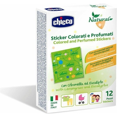 Chicco vonné nálepky proti hmyzu 12 ks