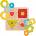 Goki Layered puzzle - 4 geometric shapes