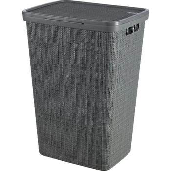 Curver Тъмно сив кош за пране , 58 л Jute - Curver (245975)