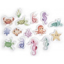 Filibabba Penové hračky do kúpeľa under the sea