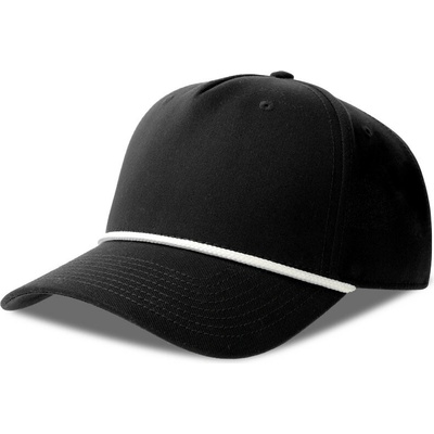 Atlantis Headwear K Paka baseballová 5 panelová COT33029898099 black/white Černá/bílá
