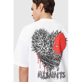 AllSaints Памучна тениска AllSaints CHASTE (M042PE)