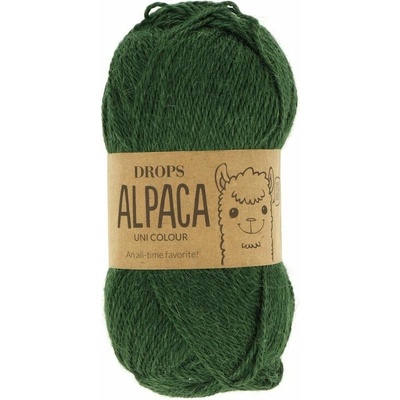 Drops Alpaca UNI 9032 tmavo zelená