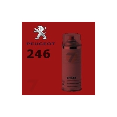 PEUGEOT 246 ROUGE PERSAN barva Sprej 400ml