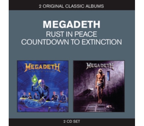 MEGADETH: CL.A:COUNTDOWN/RUST IN PEA CD