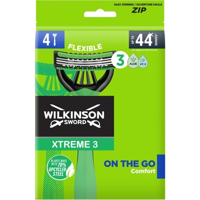 Wilkinson Xtreme3 On The Go 4 ks