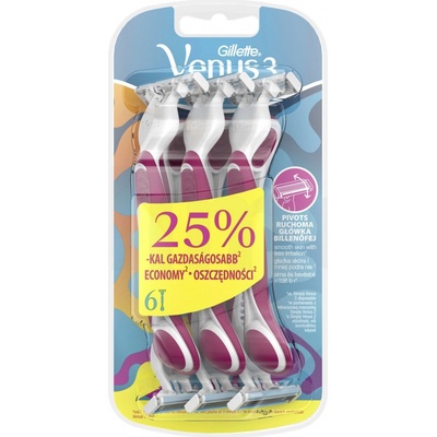 Gillette Simply Venus 3 Plus 6 ks