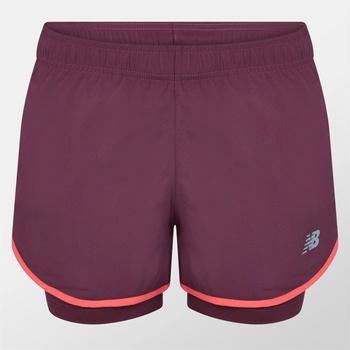 Image 1 of New Balance Къси панталони New Balance Women's Performance Running Shorts - Mauve/Coral