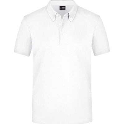 James & Nicholson Elegantní pánská polokošile JN964 bílá