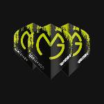 Winmau ПЕРА Player Mega Standard MvG Green & Black