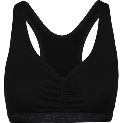 Devold Дамски спортен сутиен Devold Wool Fleece Woman Bra Sports bra - Black - размер XS (114-1025-0111)