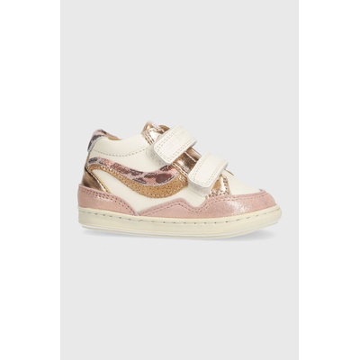 Shoo Pom Детски половинки обувки от кожа Shoo Pom в розово (P4AZCN0403.20.25)