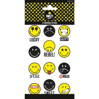 Tetování Smiley Word