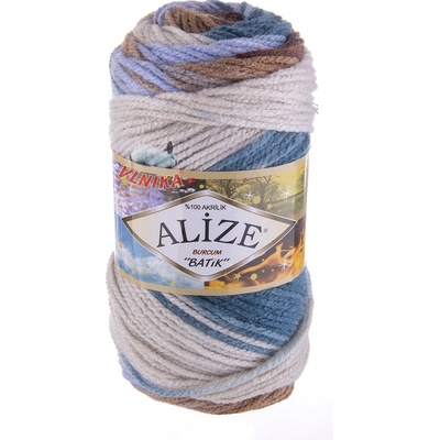 Alize Příze Burcum Batik Varianta: 7648