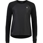 Mons Royale Дамска фланелка с дълъг ръкав за колоездене Mons Royale Women's Tarn Merino Bike Wind Jersey Cycling jersey - Black - размер XL (156-2459-0115)