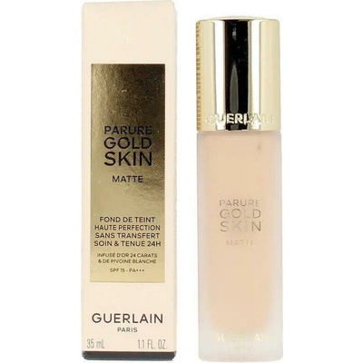 GUERLAIN Parure Gold Skin Matte Foundation dlhotrvajúci zmatňujúci make-up SPF15 1N 35 ml