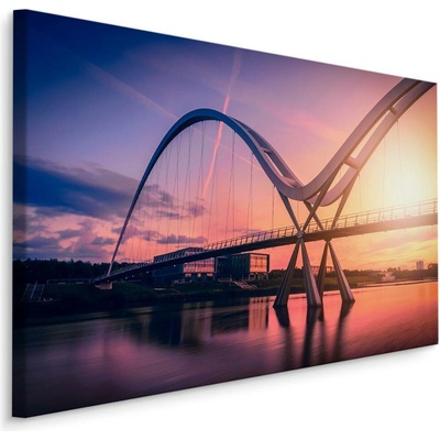 MyBestHome BOX Plátno Infinity Bridge, Velká Británie Varianta: 100x70