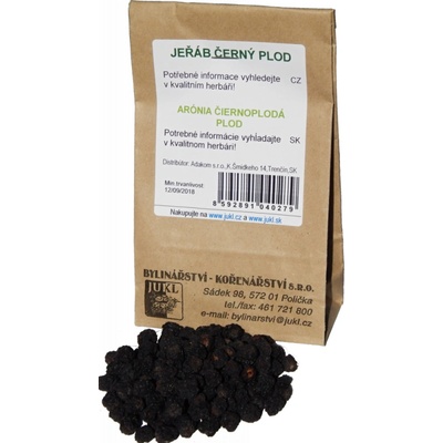 JUKL Jeřáb černý-Arónie plod 50 g