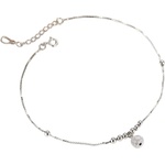 Silenti Jewelry Сребърна гривна за крак "Милост