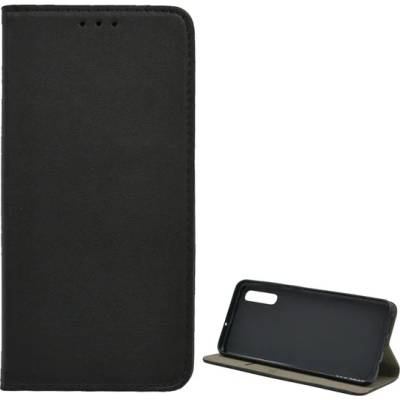 Gigapack Samsung A50s GIGAPACK Tok стоящ, с кожен ефект FLIP, държач за настолен компютър, ЧЕРЕН GP-86517 (GP-86517)