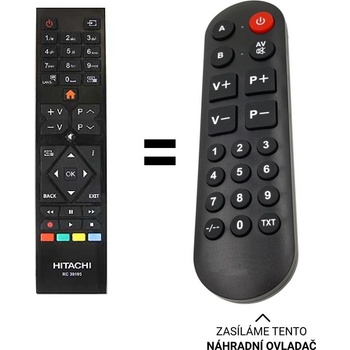 Diaľkový ovládač Senior JVC LT-32VF42L, LT-22VF42L