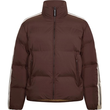 Palm angels Яке PALM ANGELS Men's Classic Logo Down Short Puffer Jacket - Brown Tofu