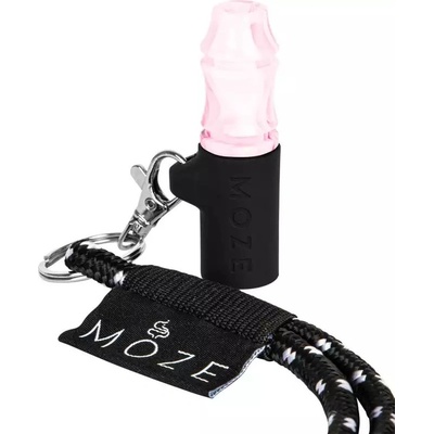 Moze Wavy Line Pink náustek na krk