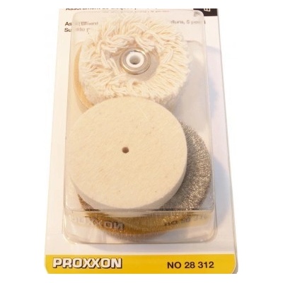 Proxxon 28312 Leštiace kotúče kompletná sada