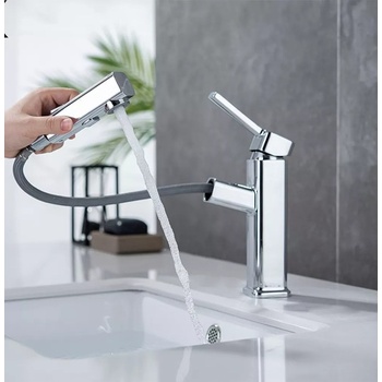 Image 1 of Sanitary ware Смесител с изтеглящ се чучур Alber