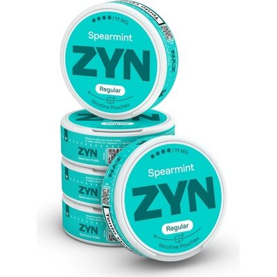 ZYN Spearmint 11 mg 5 krabiček po 21 sáčcích