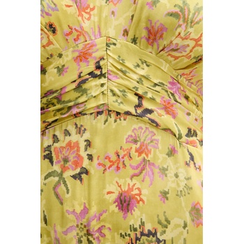 Pedro del Hierro Рокля Pedro del Hierro в зелено среднодълга разкроена 3819815 (3819815)