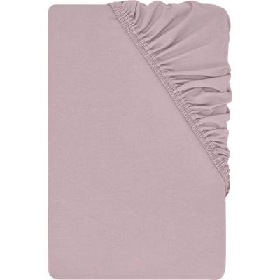 LIVARNO Žerzejové napínací prostěradlo růžové 180-200x200