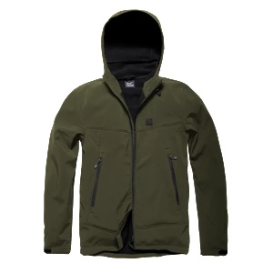 Vintage Industries Alford Softshell яке, тъмно маслиненозелено (30101.darkolive)
