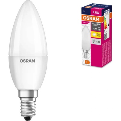 OSRAM LED ЛАМПА VALUE CLB40 470lm/827 E14 LEDVANCE (20240075)