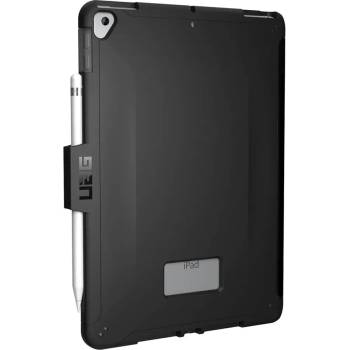 Urban Armor Gear Gear Scout Case - удароустойчив хибриден кейс от най-висок клас за iPad 7 (2019), iPad 8 (2020) (черен)