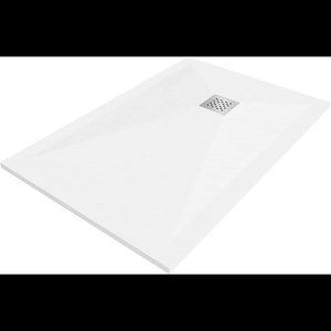 Mexen Stone+ правоъгълна композитна душ тава 140 x 90 см, бяла - 44109014 (44109014)