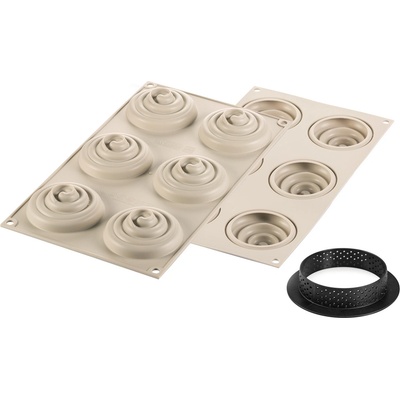 Silikomart Форма за сладки Kit Mini Tarte Twist (25.273.13.0065)