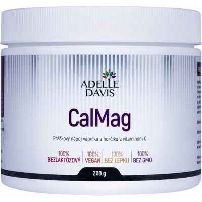 Adelle Davis CalMag Calcium + Magnesium + C 200 g