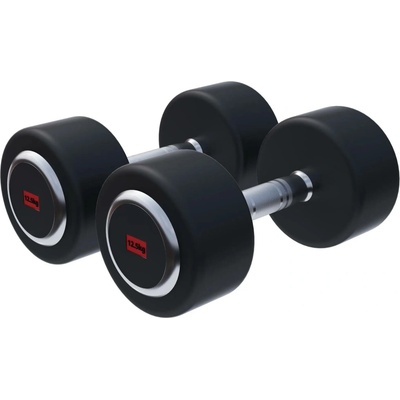 Gorilla Sports Sada jednoručních činek z litiny, 2 x 12,5 kg