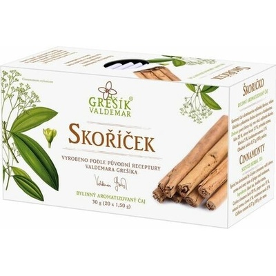 Grešík Škoříček bylinný čaj 20 x 1,5 g