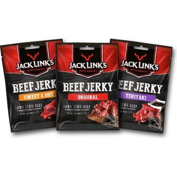 Jack Link's Beef Jerky ochutnávkový MAXI mix 6 x 70 g