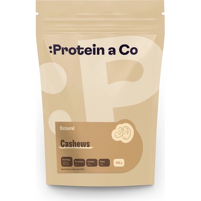 Protein a Co Kešu natural nesolené Váha: 500 g