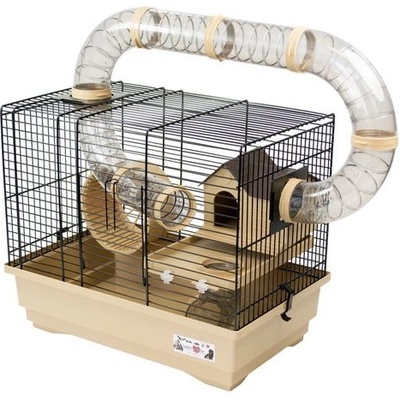 COBBYS PET RODDY NATUR TUNNEL I klec pro křečky 54 x 25,5 x 47 cm